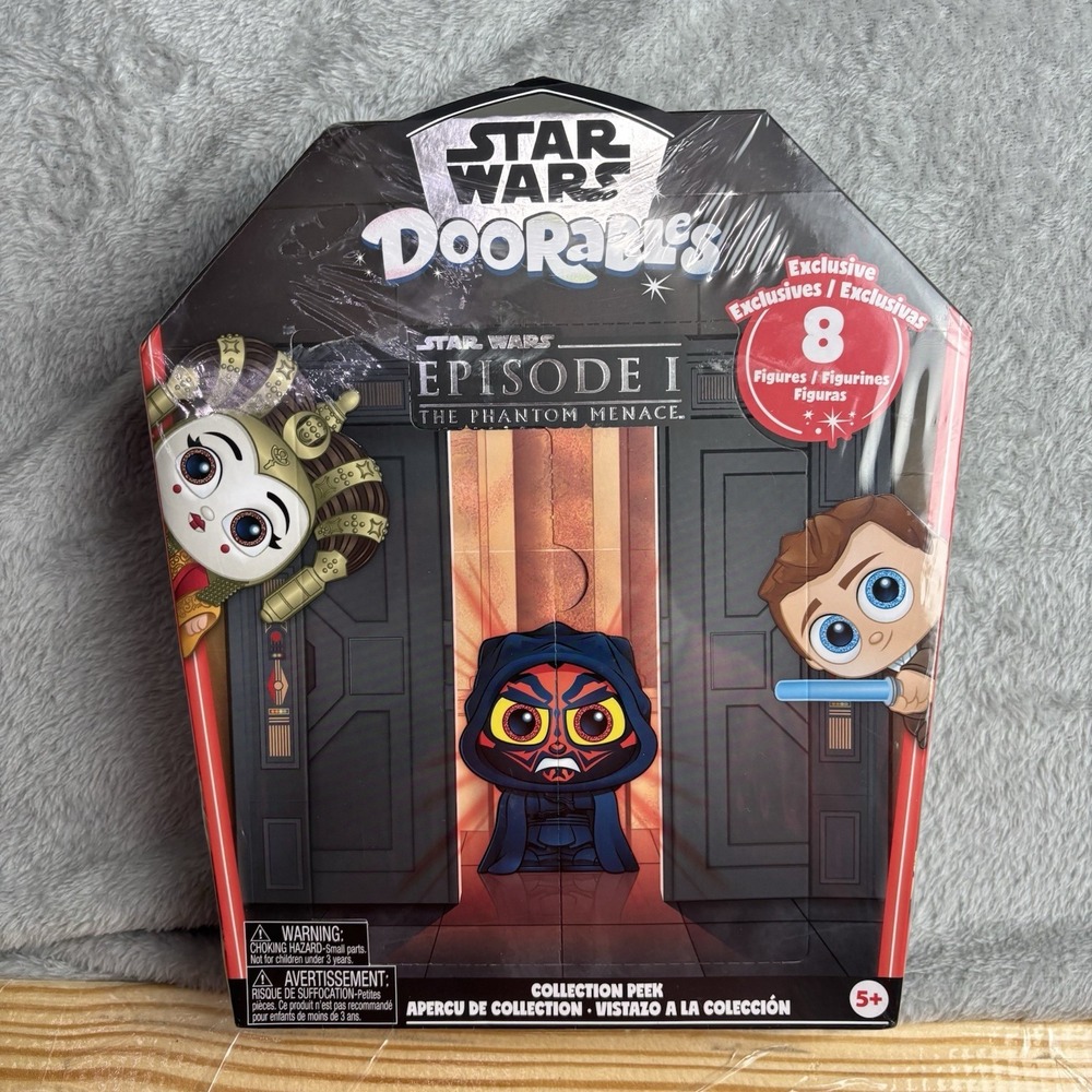 Disney Doorables Star Wars Episode 1 The‎ Phantom Menace 8 EXCLUSIVE FIGURES New